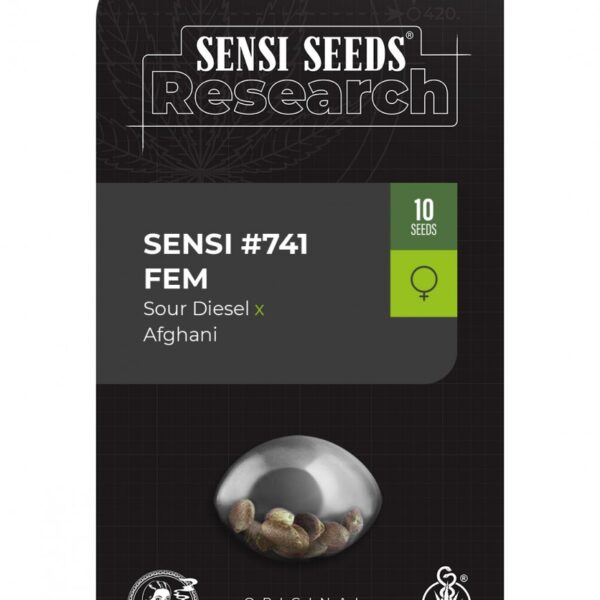 Sensi 741 Feminized Seeds [Sour Diesel x Afghani]